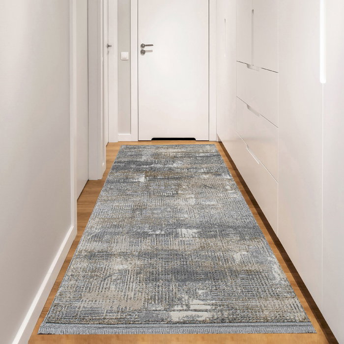 Conceptum Notta 1107 Alfombra de Pasillo 120 x 400 cm Gris, Beige y Crema Conceptum Notta 1107 Alfombra de Pasillo 120 x 400 cm Gris, Beige y Crema